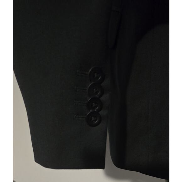 Brooks Brothers 100% Fine Wool Women’s Blazer 2 Button Sz 4 Dark Navy Blue - Picture 4 of 9